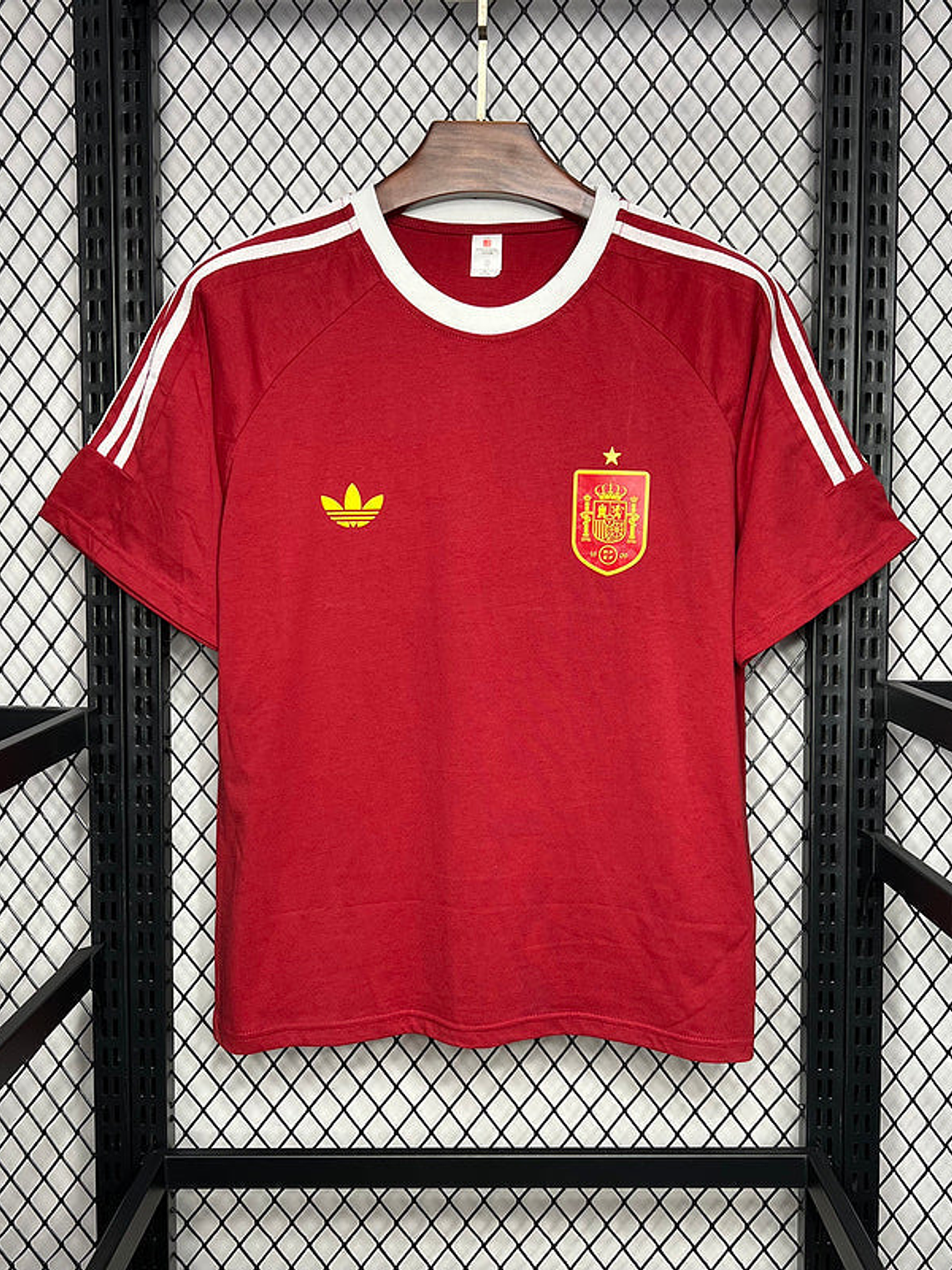 CAMISOLA DA SELEÇÃO DA ESPANHA 24/25 VERMELHO 2