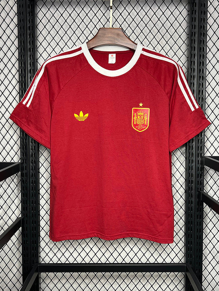CAMISOLA DA SELEÇÃO DA ESPANHA 24/25 VERMELHO 2