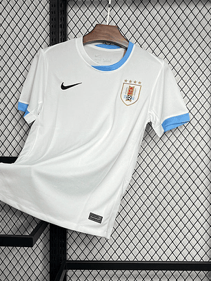 CAMISOLA DA SELEÇÃO DO URUGUAY 24/25 BRANCO