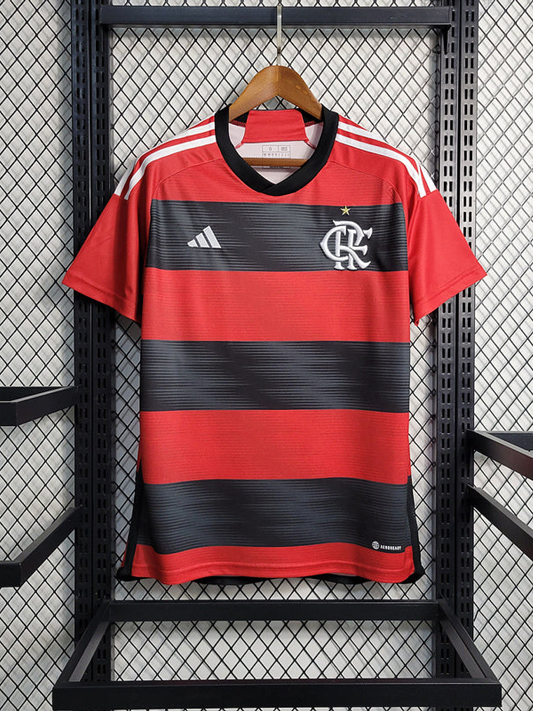 CAMISOLA DO FLAMENGO 24/25 VERMELHO E PRETO 2