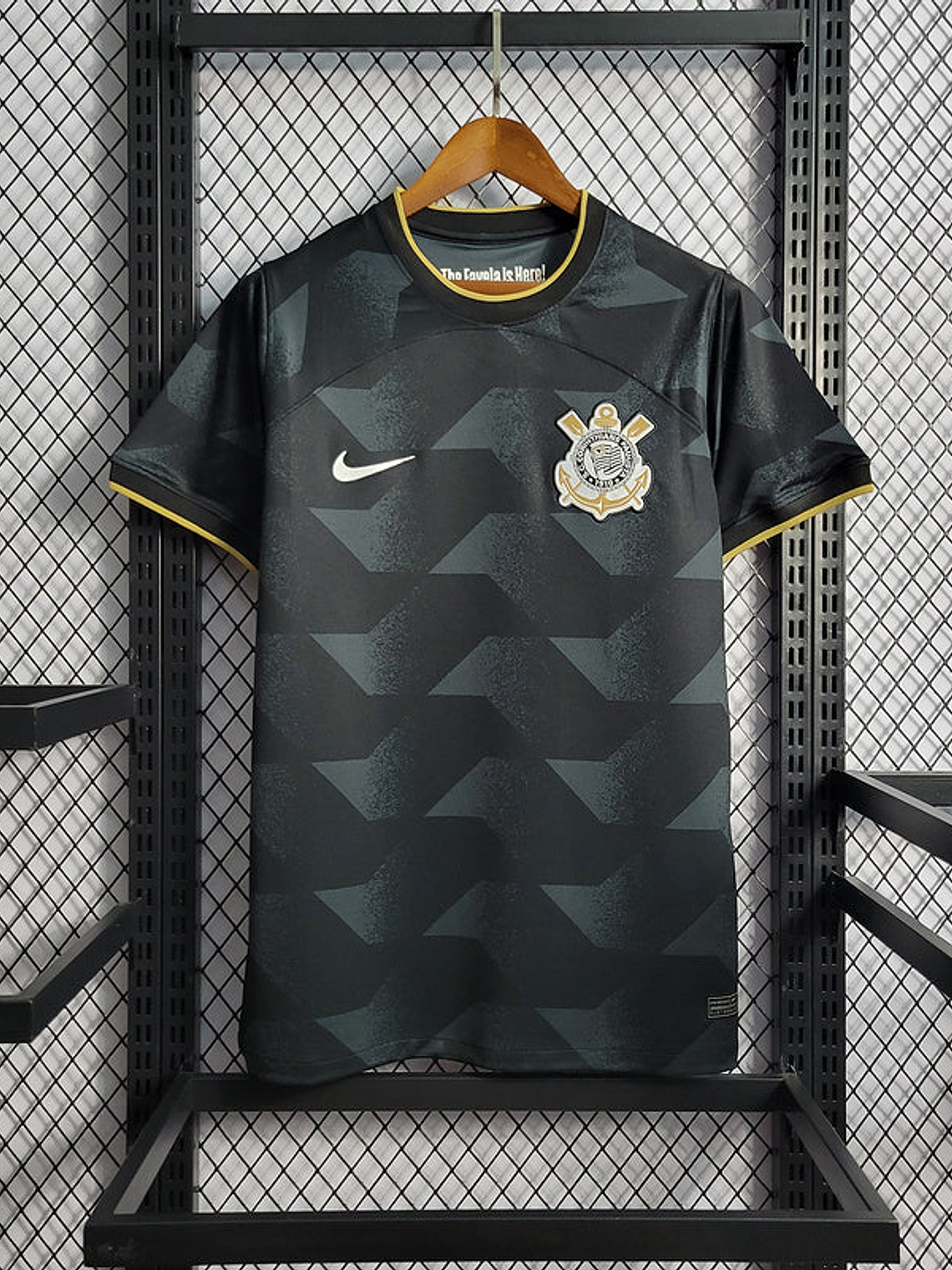 CAMISOLA DO CORINTHIANS 23/24 PRETO 2