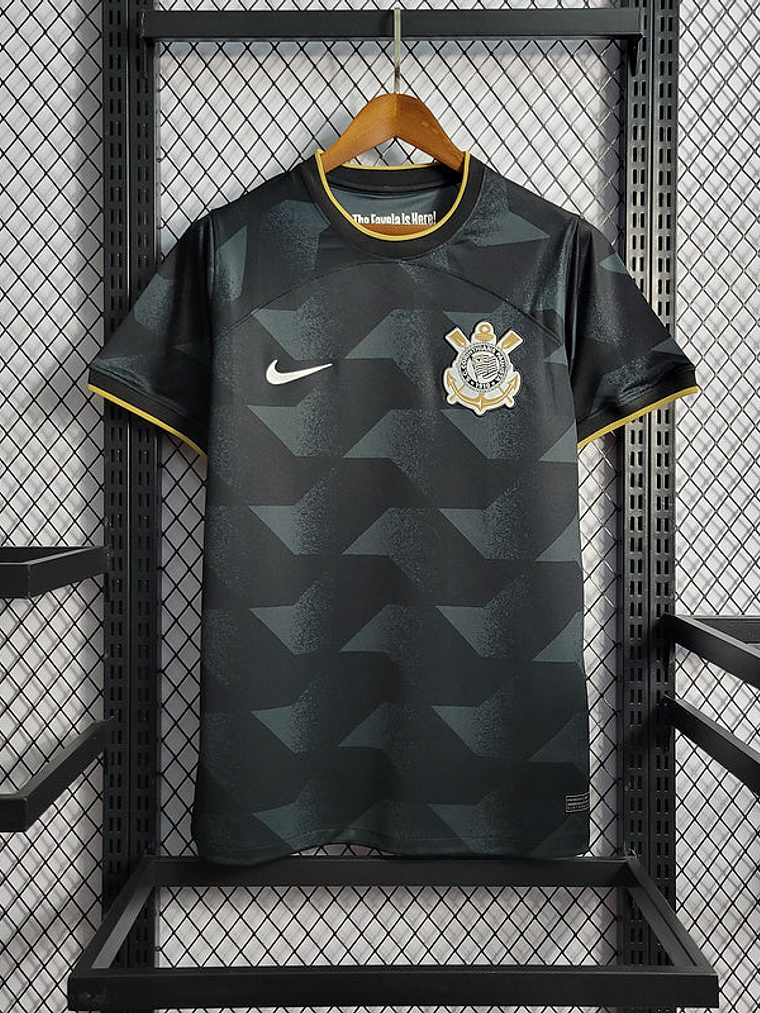 CAMISOLA DO CORINTHIANS 23/24 PRETO 2
