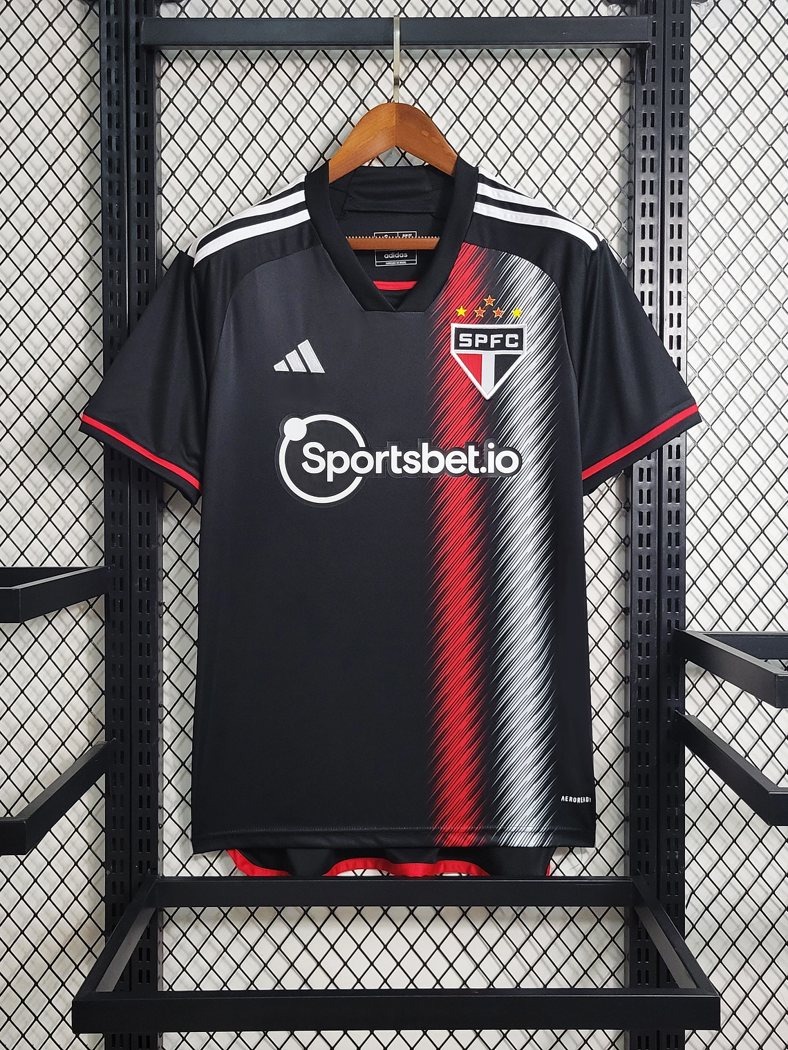 CAMISOLA DO SÃO PAULO 23/24 PRETO TREINO 3