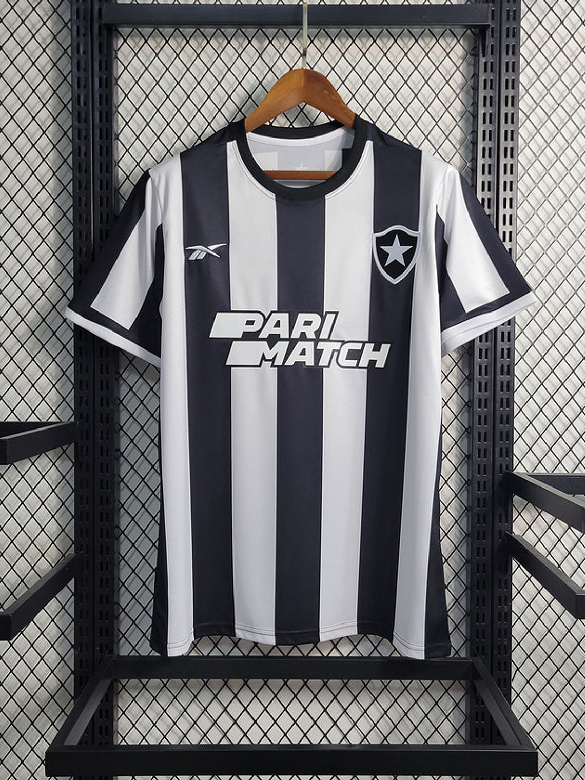 CAMISOLA DO BOTAFOGO 23/24 PRETO E BRANCO 2