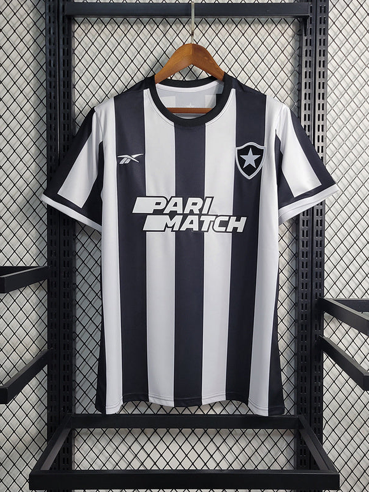 CAMISOLA DO BOTAFOGO 23/24 PRETO E BRANCO 2