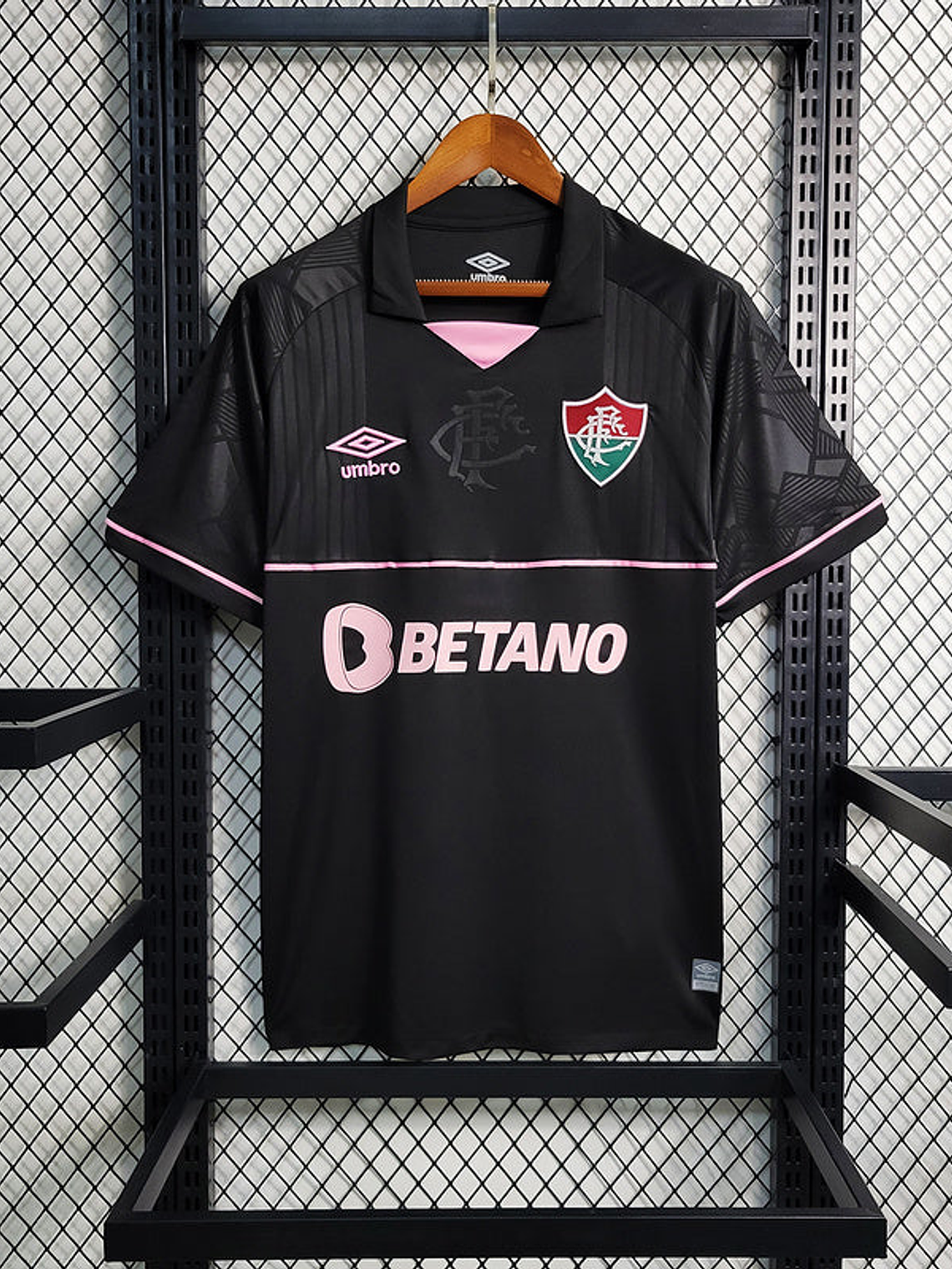 CAMISOLA DO FLUMINENSE 24/25 PRETO GOLEIRO 2