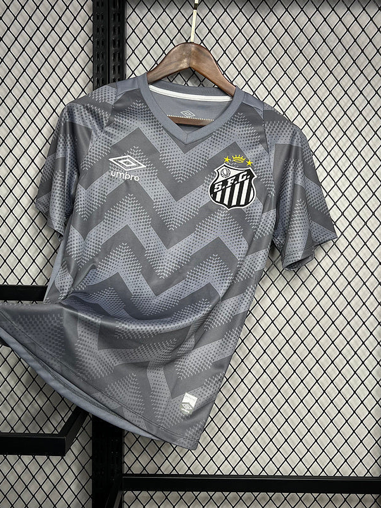 CAMISOLA DO SANTOS 24/25 CINZA TREINO 1