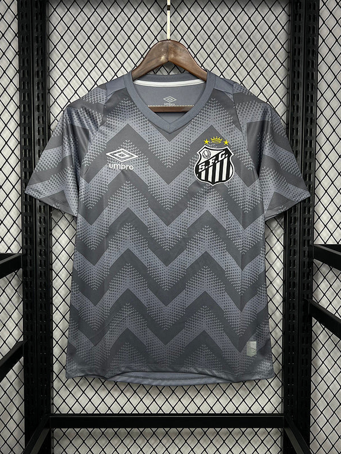 CAMISOLA DO SANTOS 24/25 CINZA TREINO 2