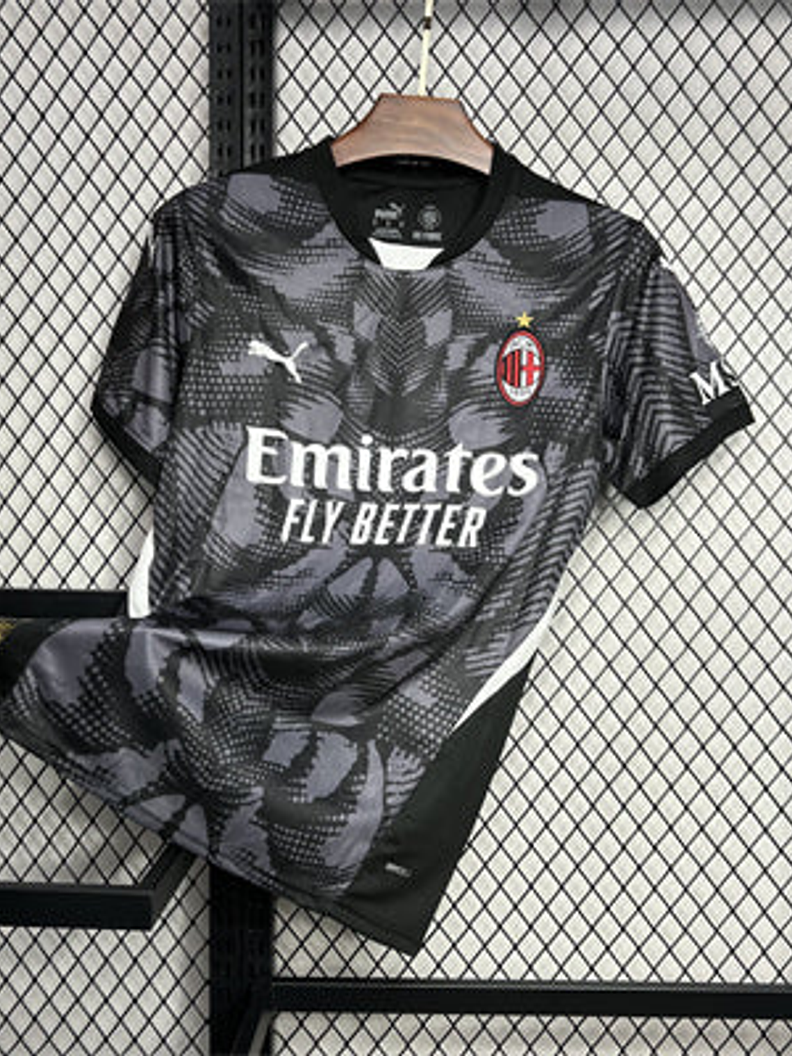 CAMISOLA DO MILAN 24/25 PRETO 1