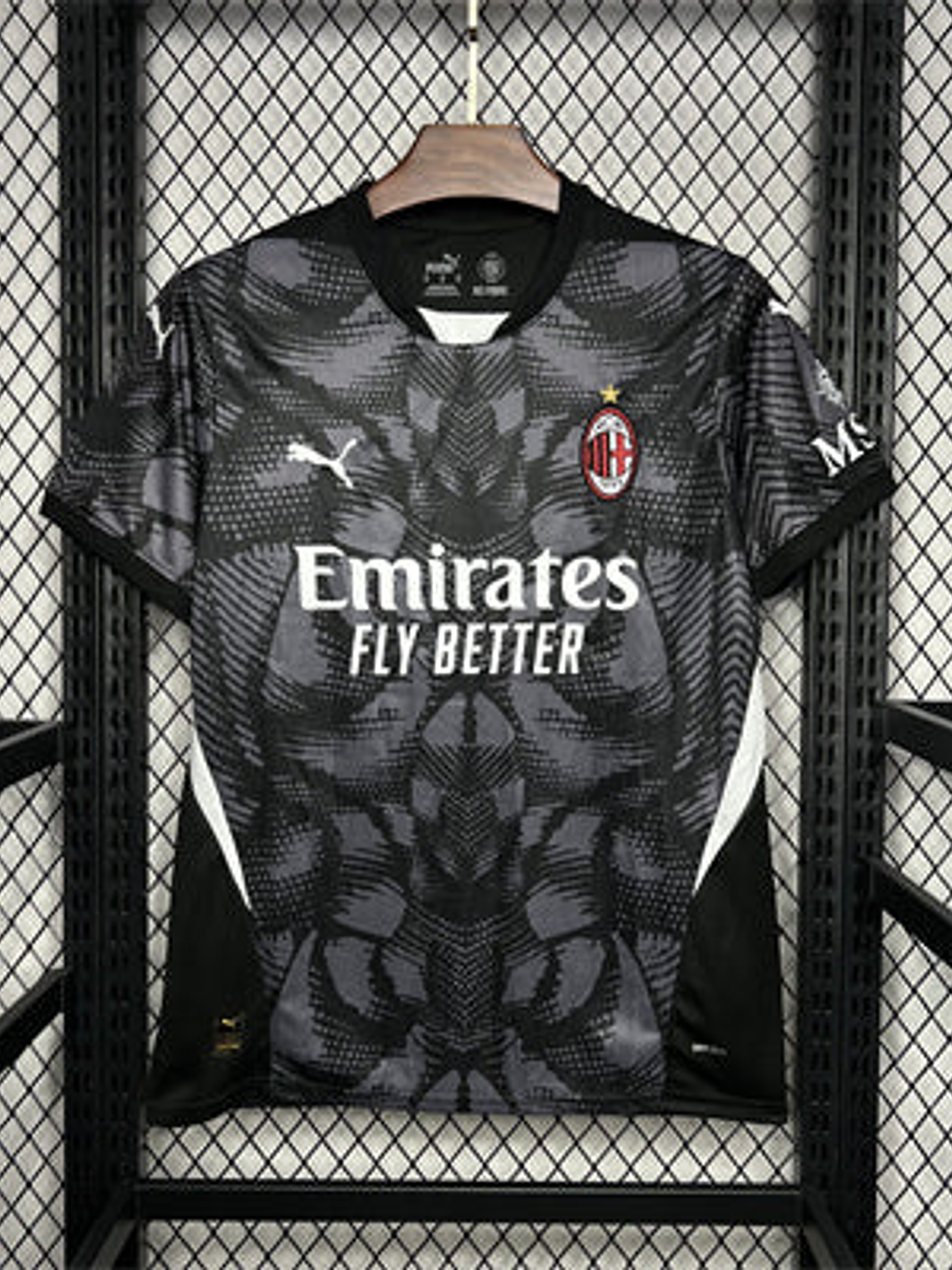 CAMISOLA DO MILAN 24/25 PRETO 2