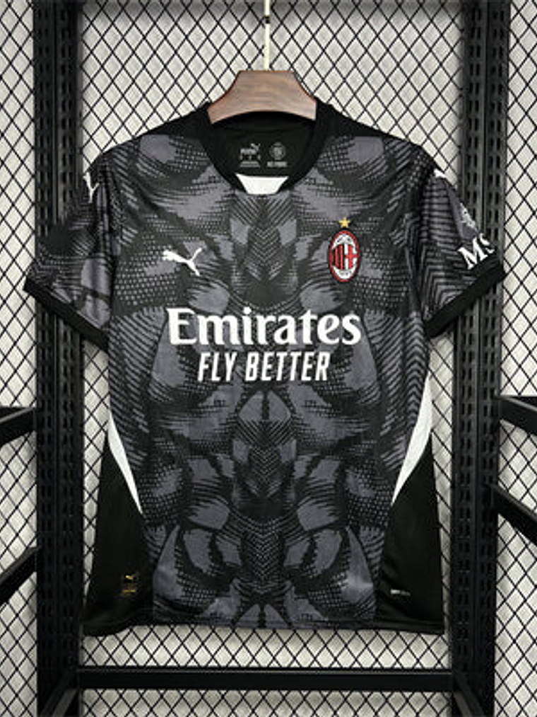 CAMISOLA DO MILAN 24/25 PRETO 2