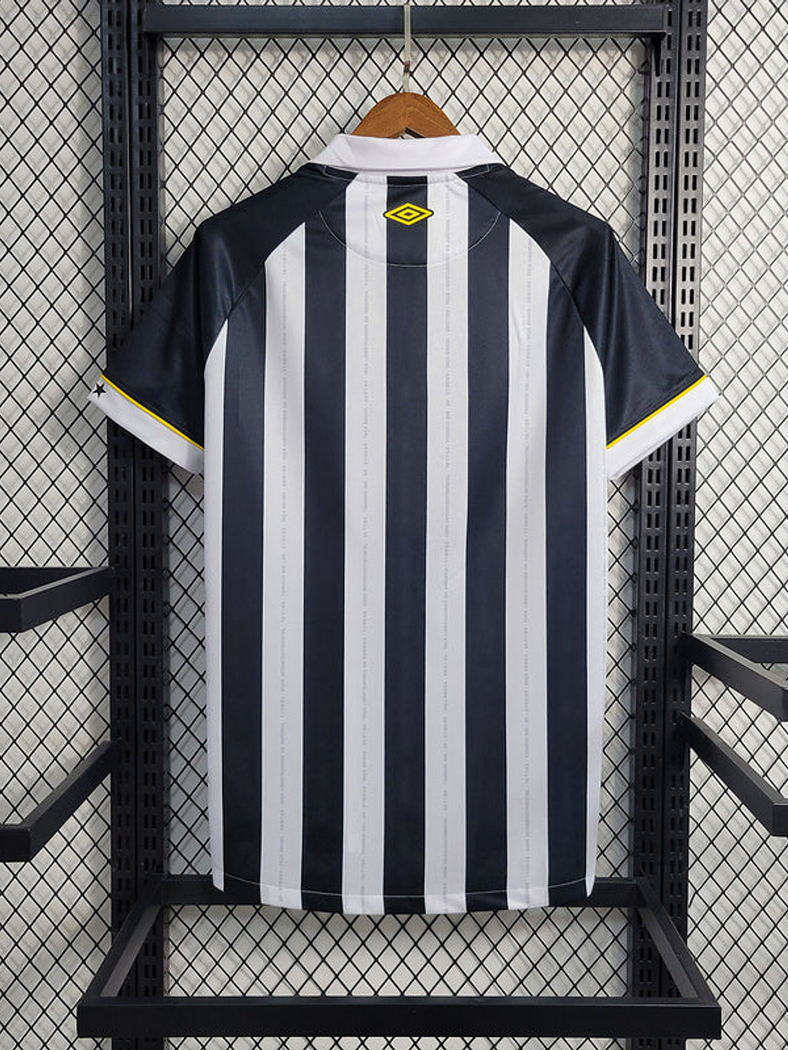 CAMISOLA DO SANTOS 23/24 BRANCO E PRETO 3