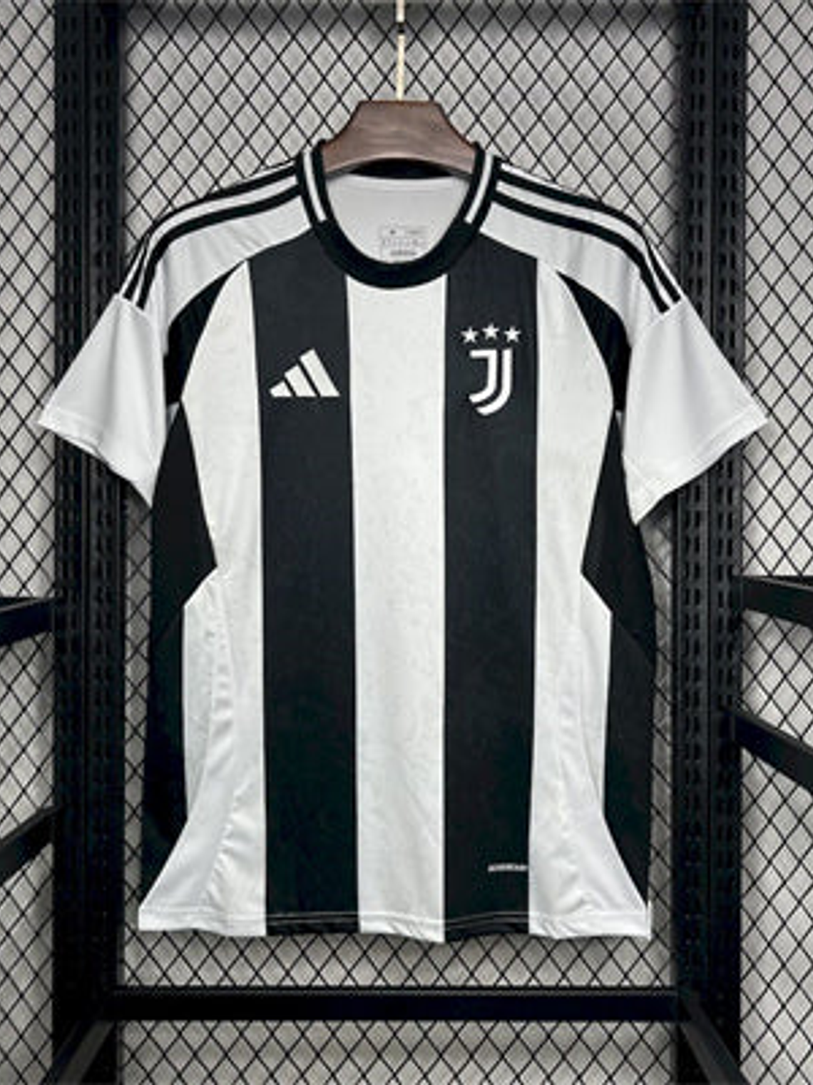 CAMISOLA DA JUVENTUS 24/25 BRANCO E PRETO 2