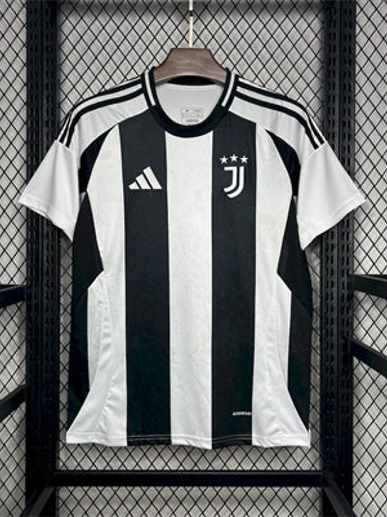 CAMISOLA DA JUVENTUS 24/25 BRANCO E PRETO 2