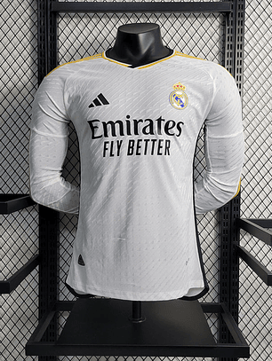 CAMISOLA MANGA LONGA DO REAL MADRIR 24/25 BRANCO
