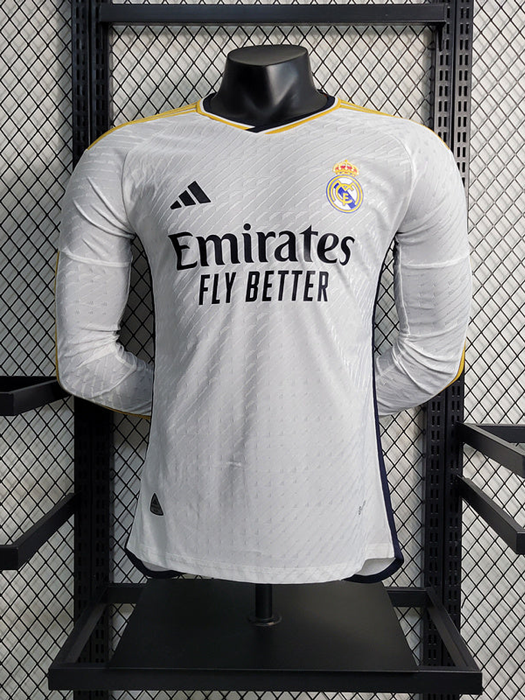 CAMISOLA MANGA LONGA DO REAL MADRIR 24/25 BRANCO 1