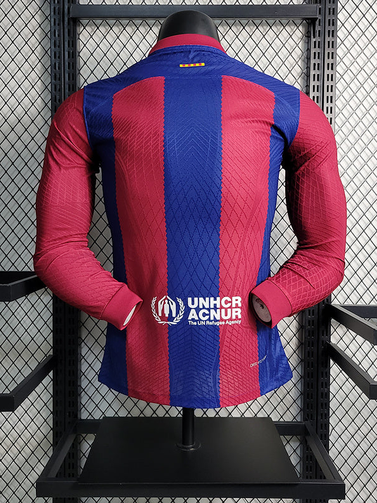 CAMISOLA MANGA LONGA DO BARCELONA 24/25 TRADICIONAL 2