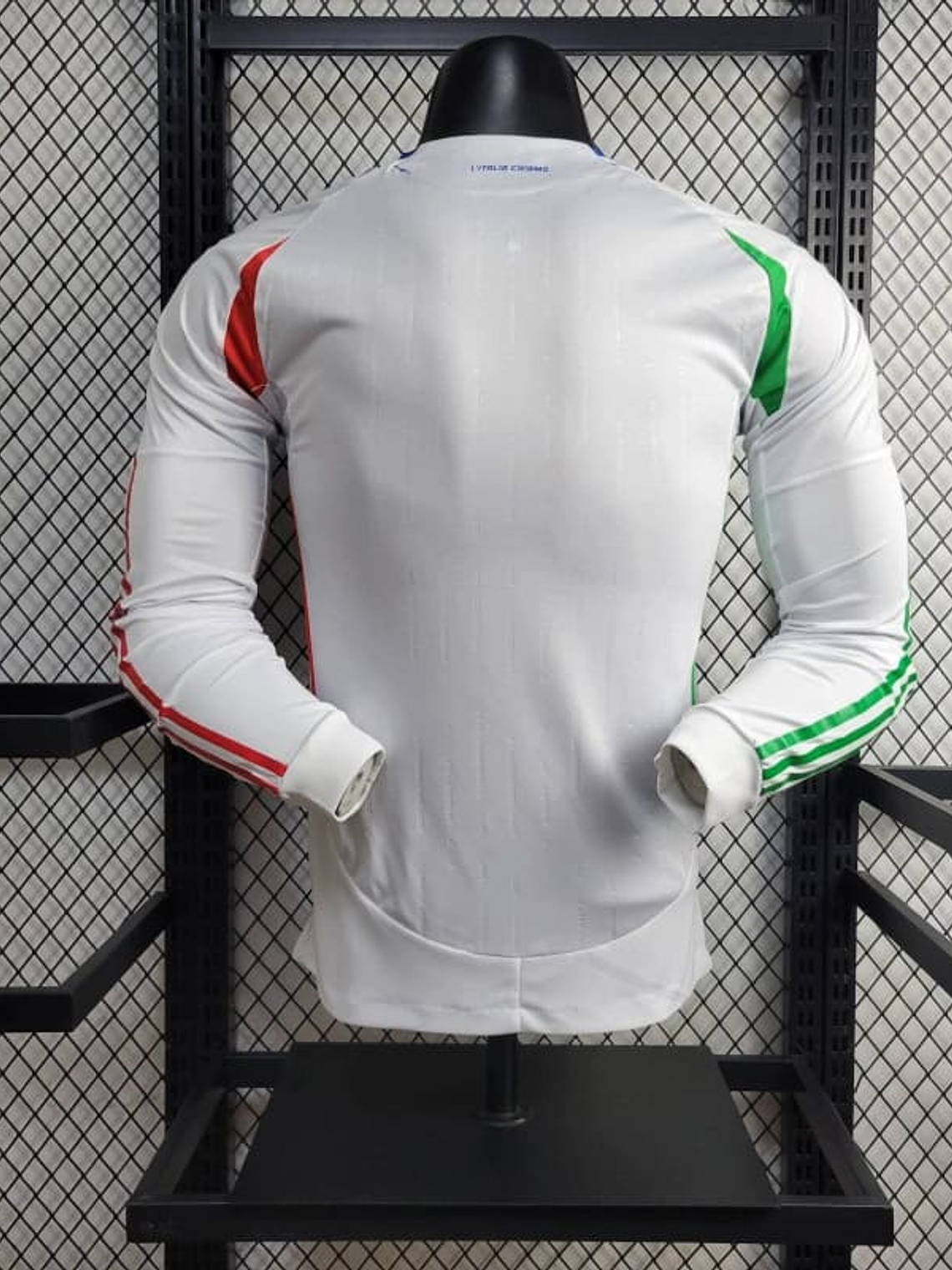 CAMISOLA MANGA LONGA DA ITALIA 24/25 BRANCO 2