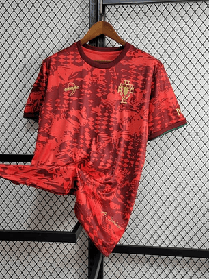 CAMISOLA DA SELEÇÃO DE PORTUGAL 24/25 VERMELHO EDIÇÃO ESPECIAL