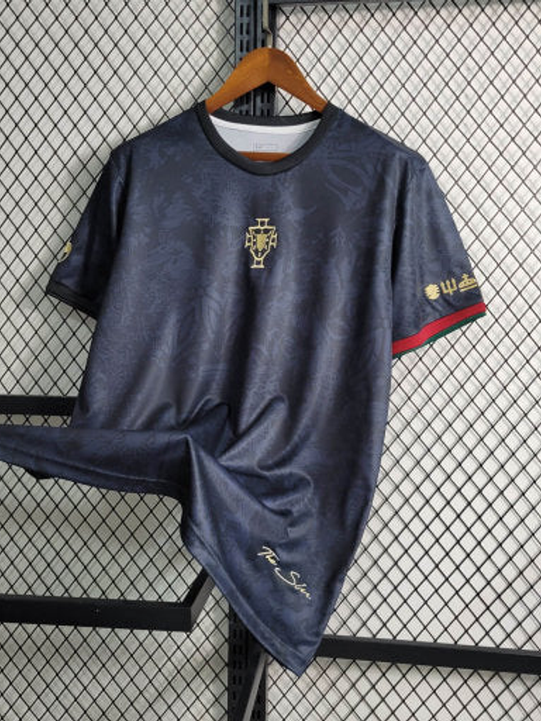 CAMISOLA DA SELEÇÃO DE PORTUGAL 23/24 PRETO EDIÇÃO ESPECIAL 1