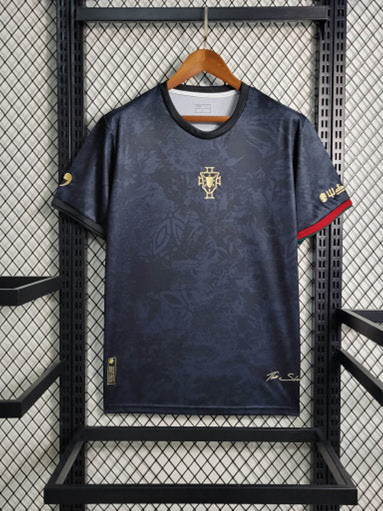 CAMISOLA DA SELEÇÃO DE PORTUGAL 23/24 PRETO EDIÇÃO ESPECIAL 2