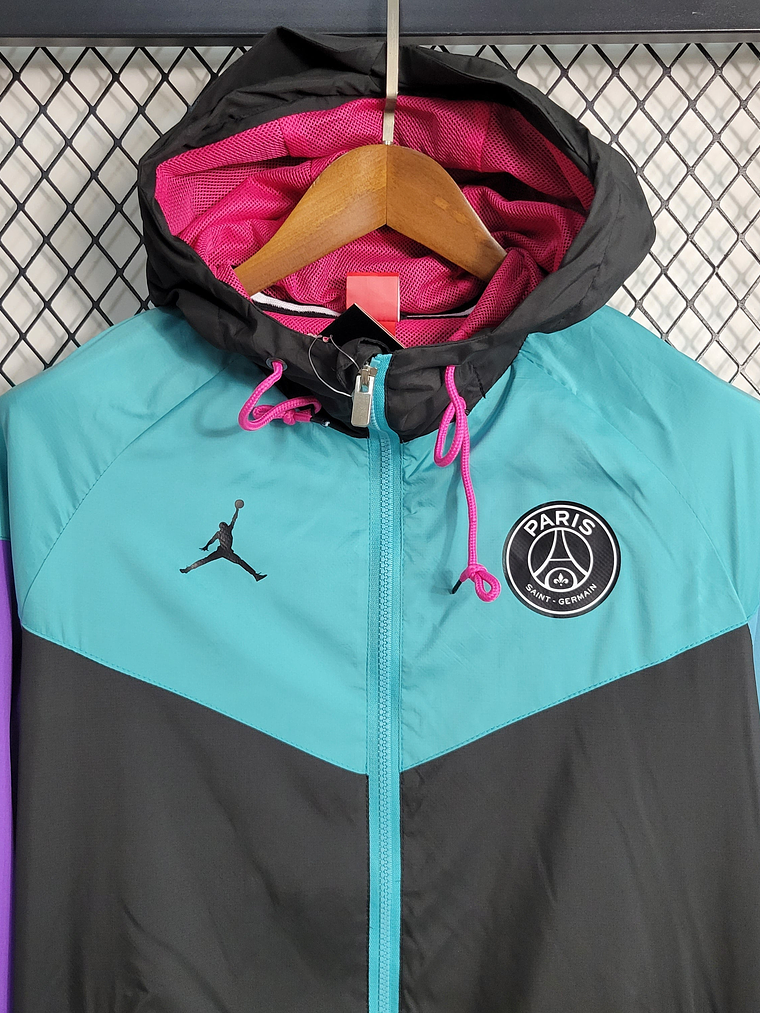CORTA VENTO DO PARIS SAINT GERMAN AIR JORDAN BLACK 4