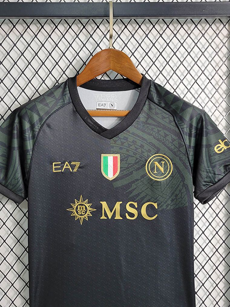 KIT INFANTIL DO NAPOLI 23/24 BLACK 2