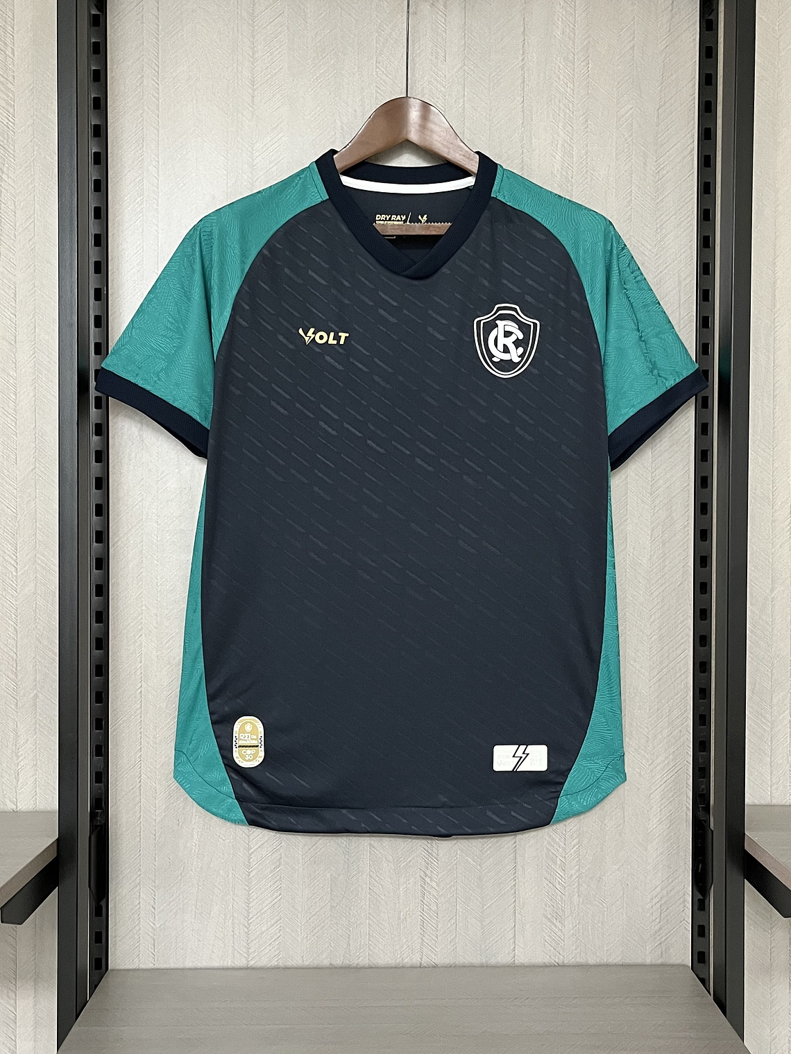 CAMISOLA DO REMO 25/26 CINZA / VERDE 1