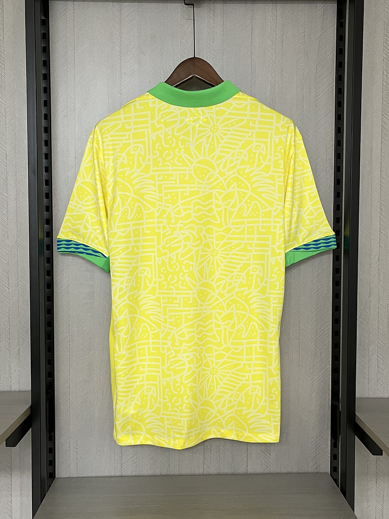 CAMISOLA DA SELEÇÃO DO BRASIL 24/25 AMARELO 6