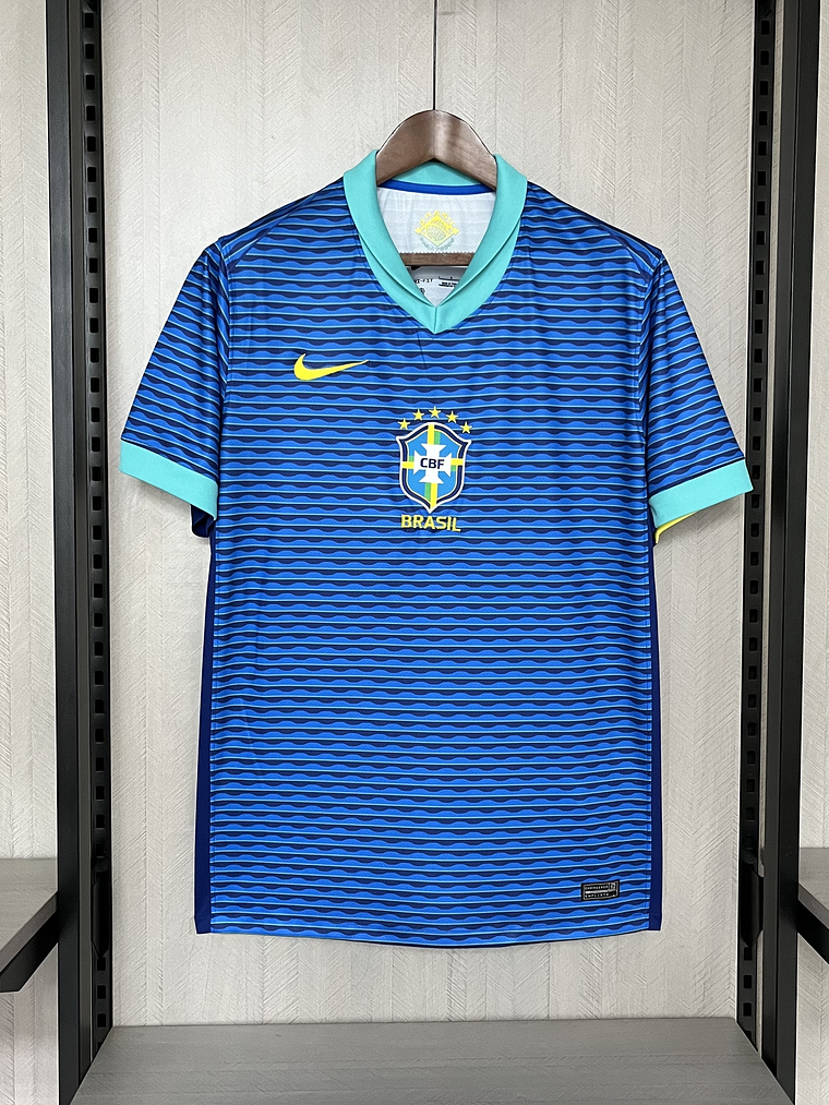 CAMISOLA DA SELEÇÃO DO BRASIL 24/25 AZUL 1