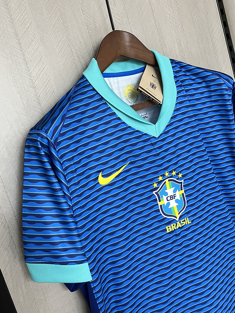 CAMISOLA DA SELEÇÃO DO BRASIL 24/25 AZUL 4
