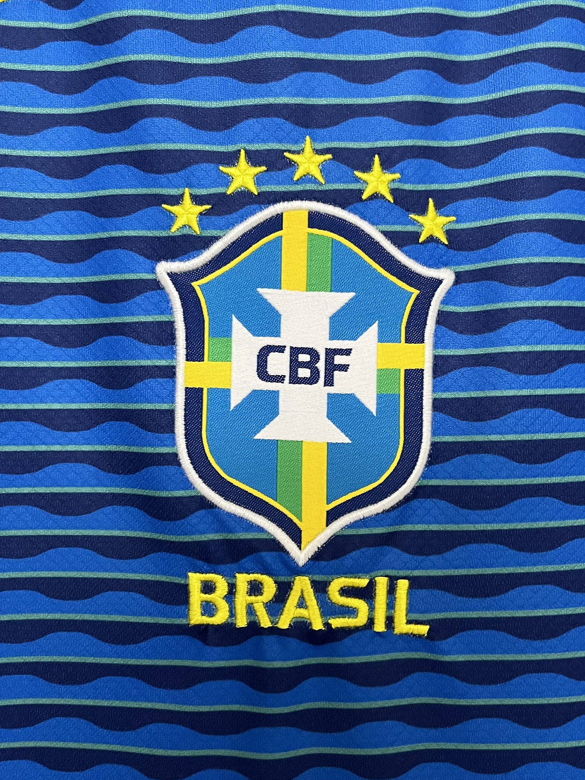 CAMISOLA DA SELEÇÃO DO BRASIL 24/25 AZUL 3