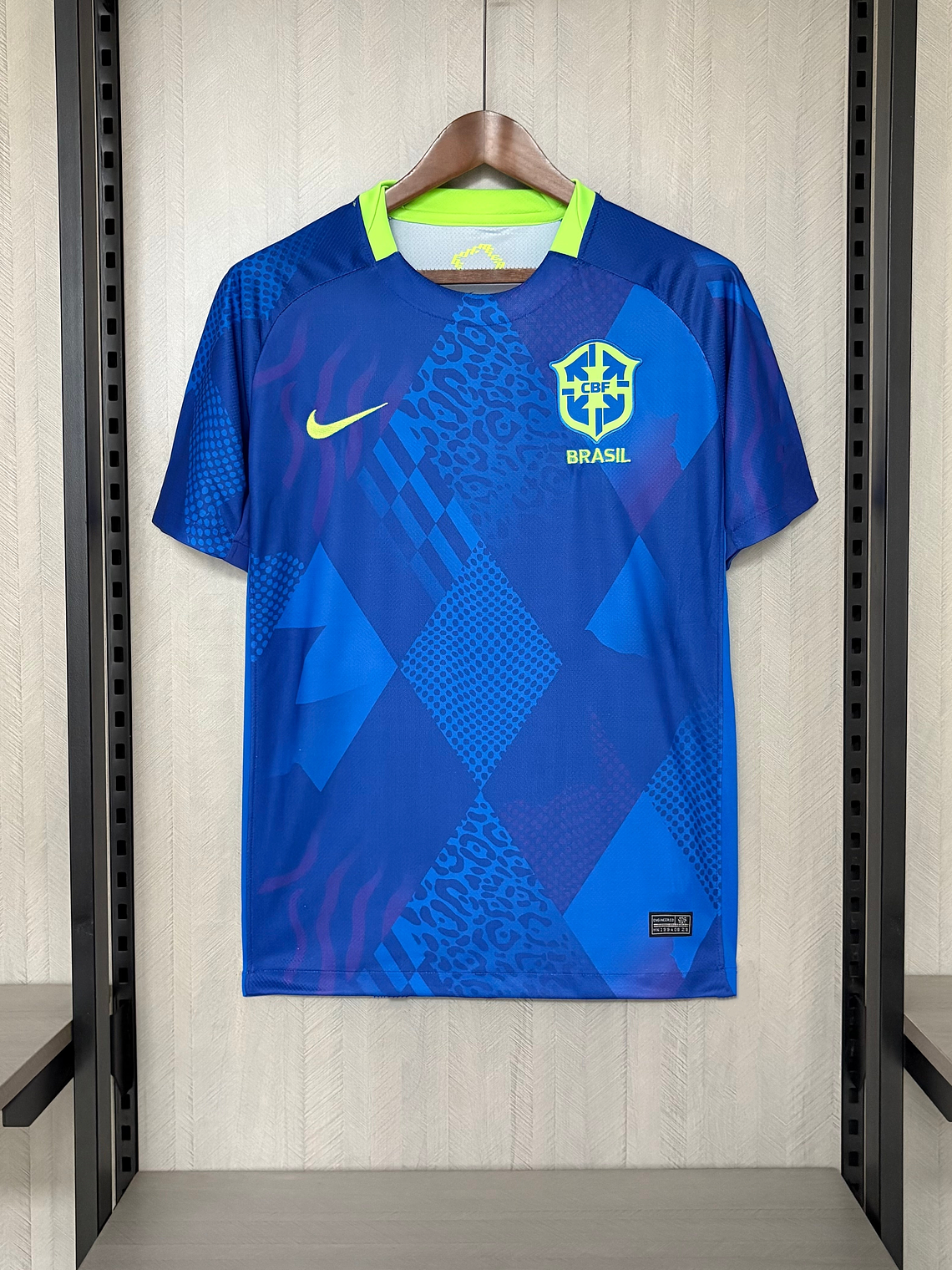 CAMISOLA DA SELEÇÃO DO BRASIL 25/26 AZUL 1