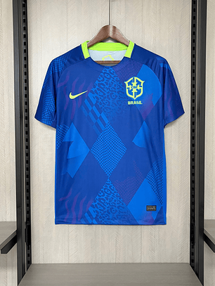 CAMISOLA DA SELEÇÃO DO BRASIL 25/26 AZUL