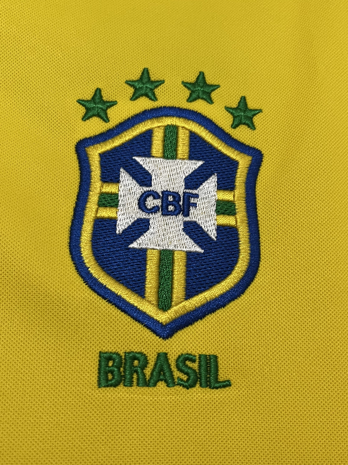 CAMISOLA DA SELEÇÃO DO BRASIL 1998 AMARELA 2