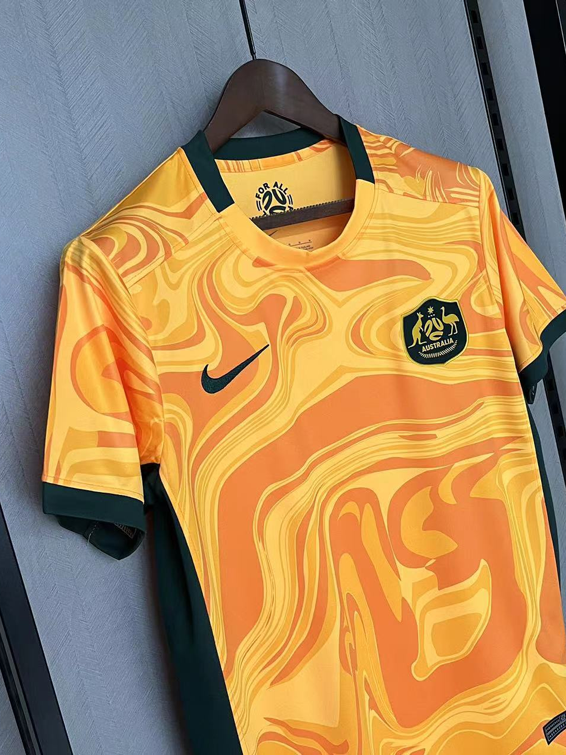 CAMISOLA DA SELEÇÃO DA AUSTRALIA 23/24 - LARANJA 4