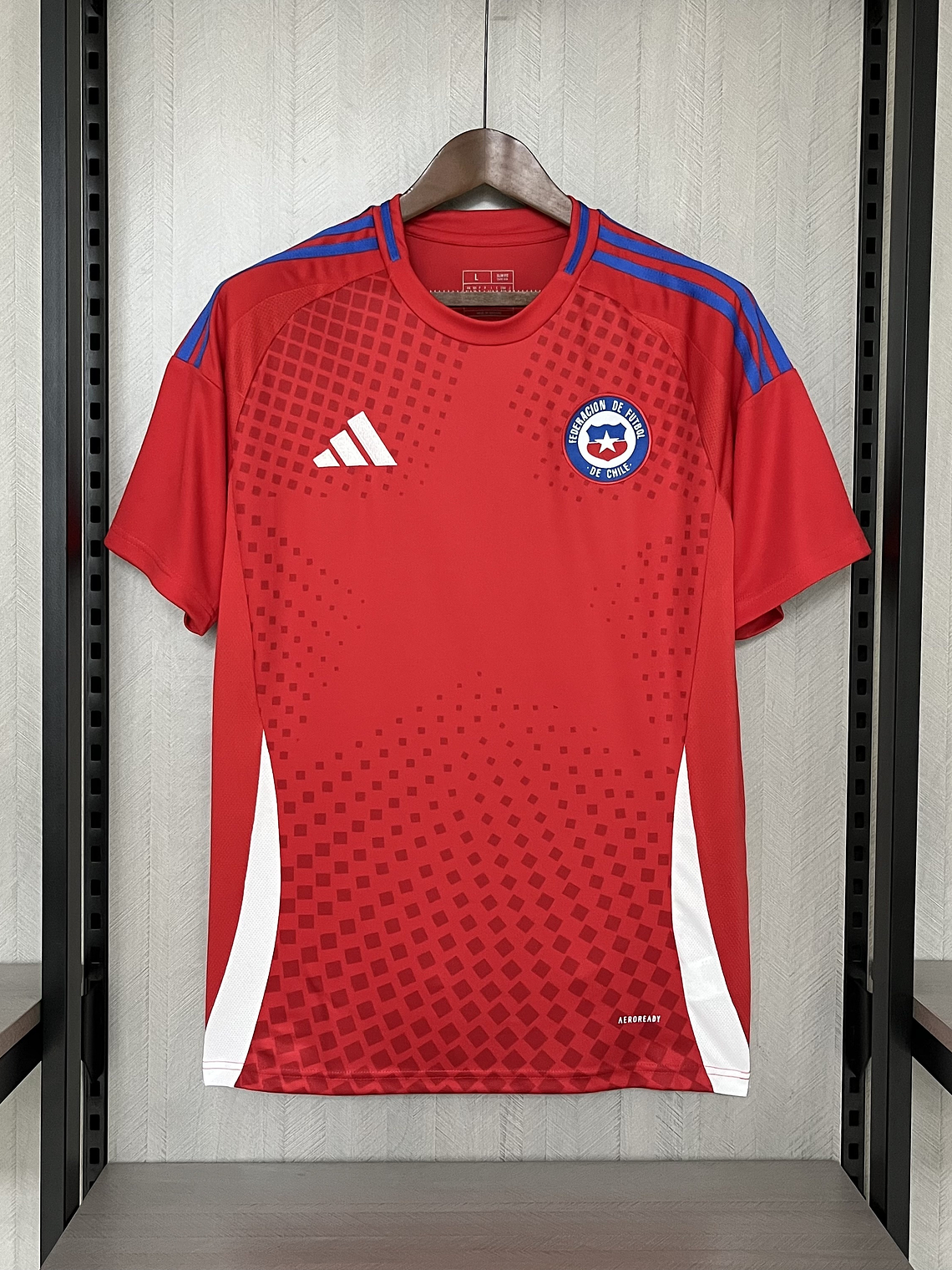 CAMISOLA DA SELEÇÃO DO CHILE 24/25 - VERMELHO 1