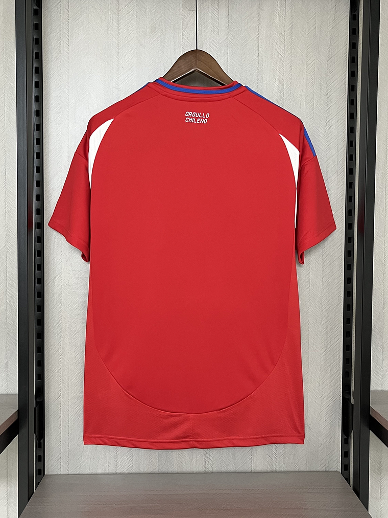 CAMISOLA DA SELEÇÃO DO CHILE 24/25 - VERMELHO 5
