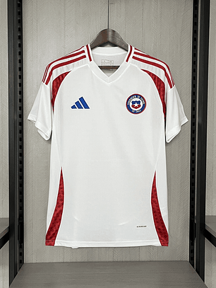 CAMISOLA DA SELEÇÃO DO CHILE 24/25 -BRANCA