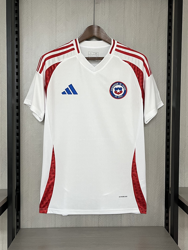 CAMISOLA DA SELEÇÃO DO CHILE 24/25 -BRANCA 1