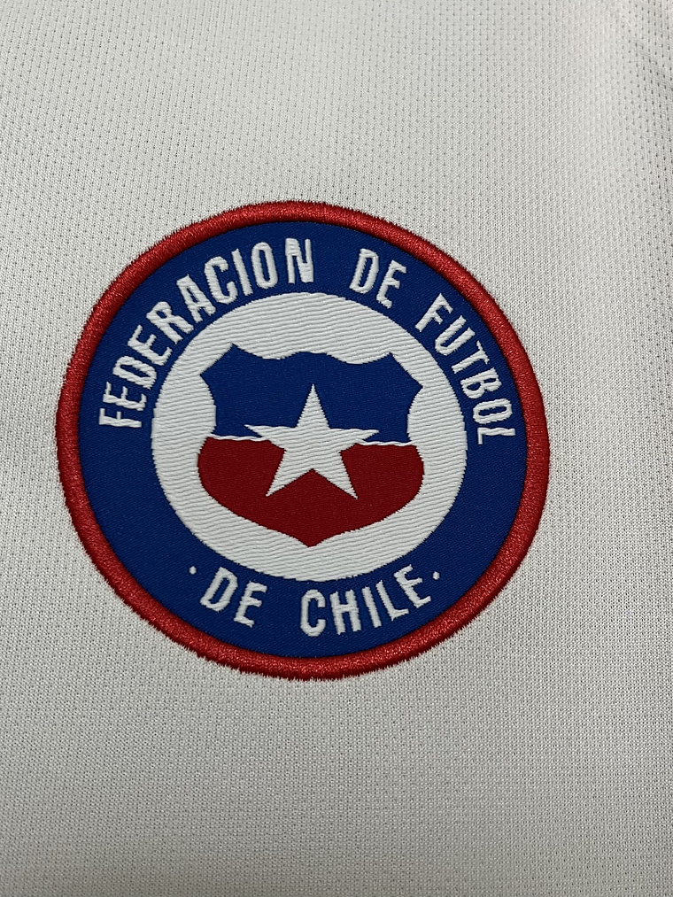 CAMISOLA DA SELEÇÃO DO CHILE 24/25 -BRANCA 3