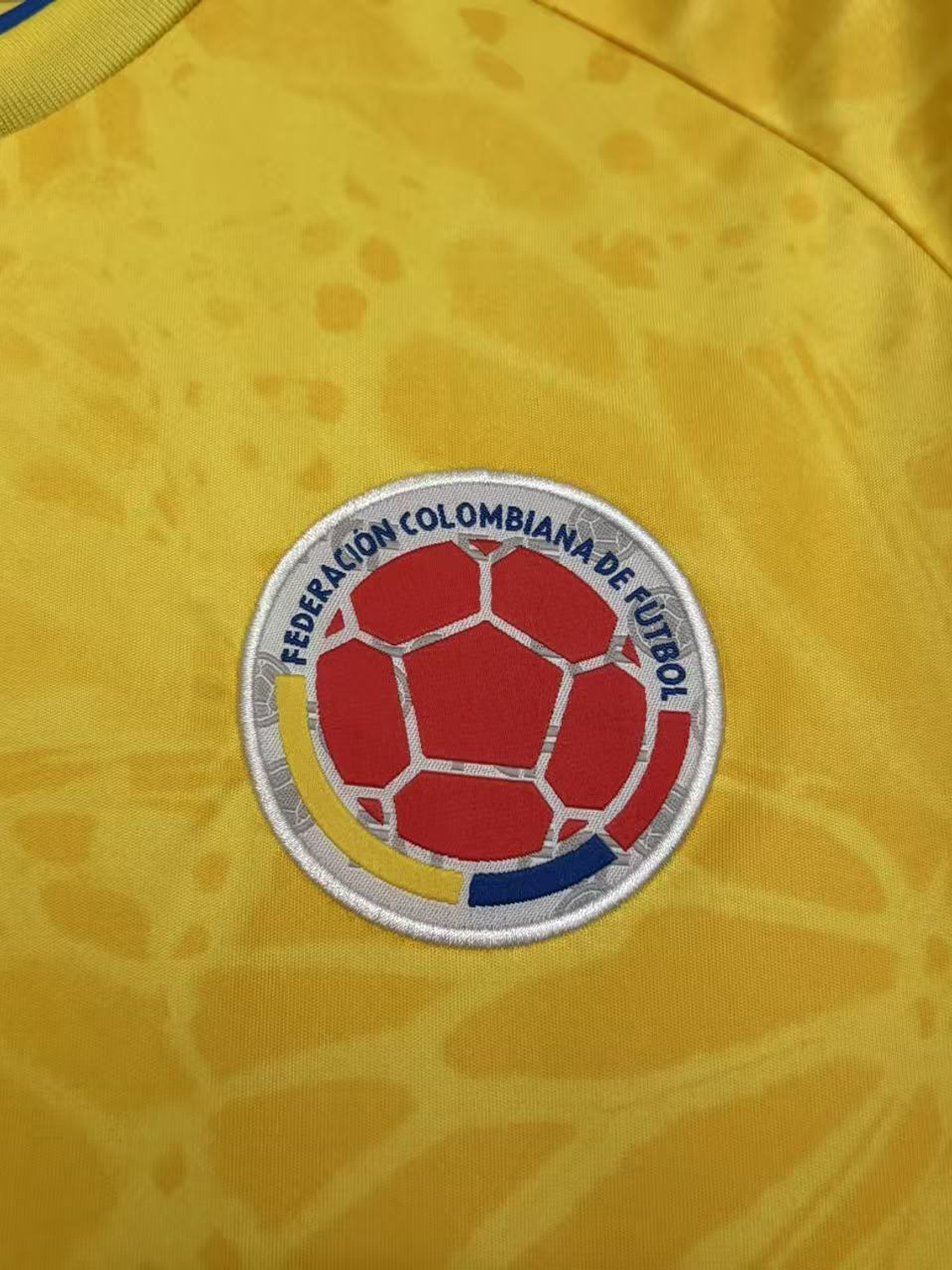 CAMISOLA DA SELEÇÃO DA COLOMBIA 26/27 AMARELO 2