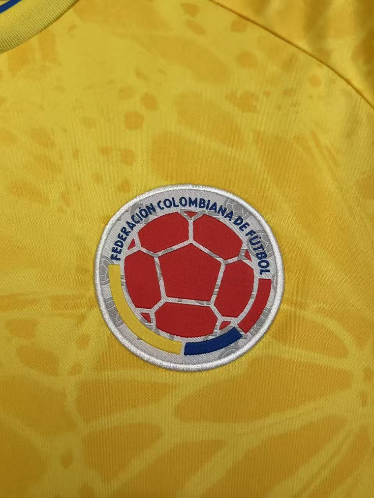 CAMISOLA DA SELEÇÃO DA COLOMBIA 26/27 AMARELO 2
