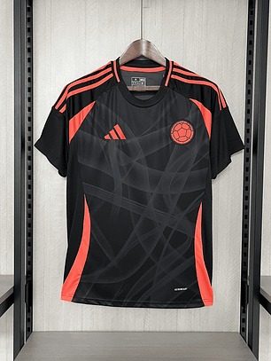 CAMISOLA DA SELEÇÃO DA COLOMBIA 24/25 - PRETA