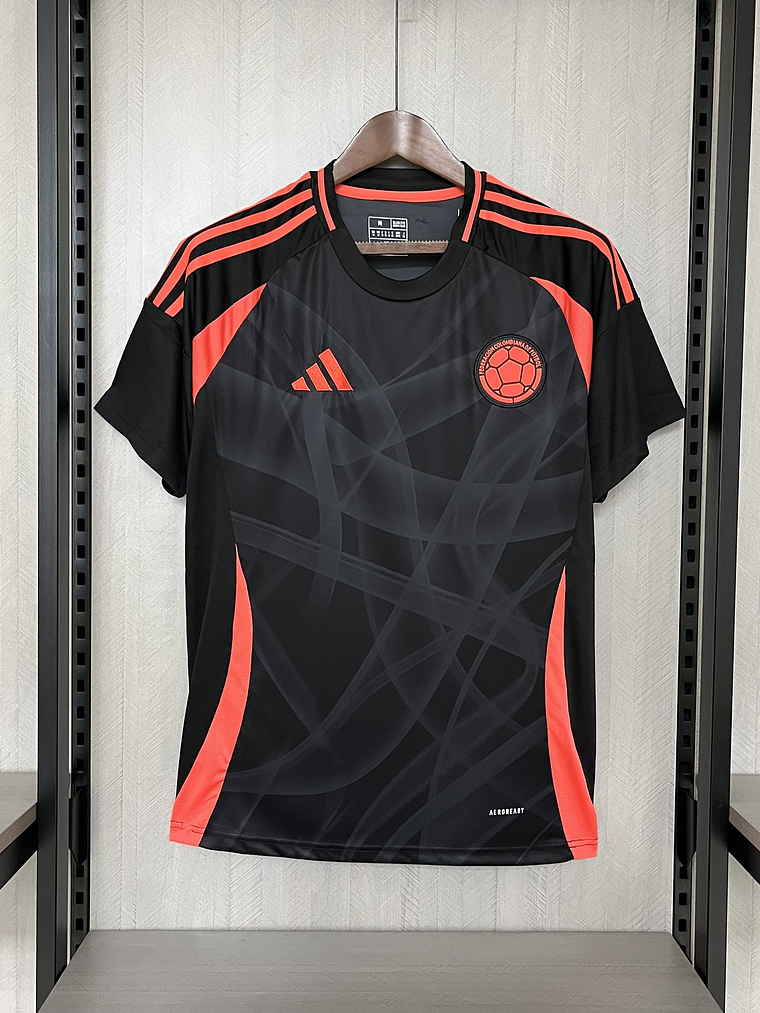 CAMISOLA DA SELEÇÃO DA COLOMBIA 24/25 - PRETA 1