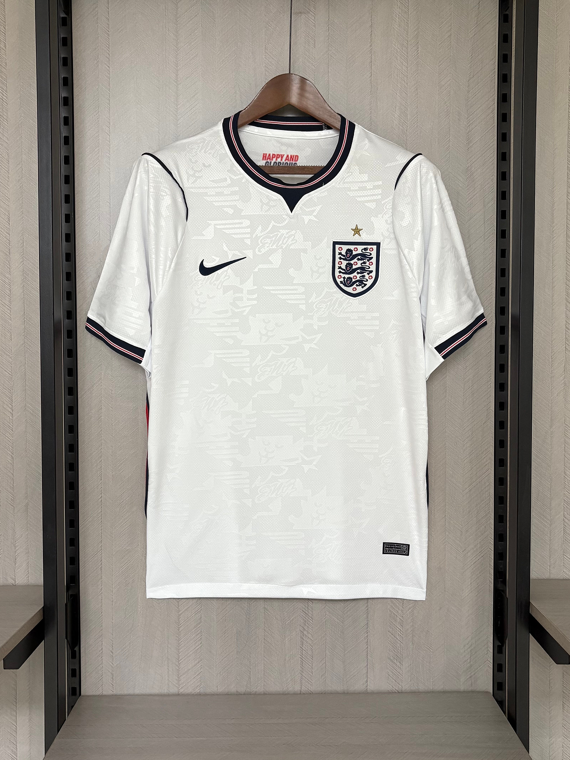 CAMISOLA DA SELEÇÃO DA INGLATERRA 2026 - BRANCA 1