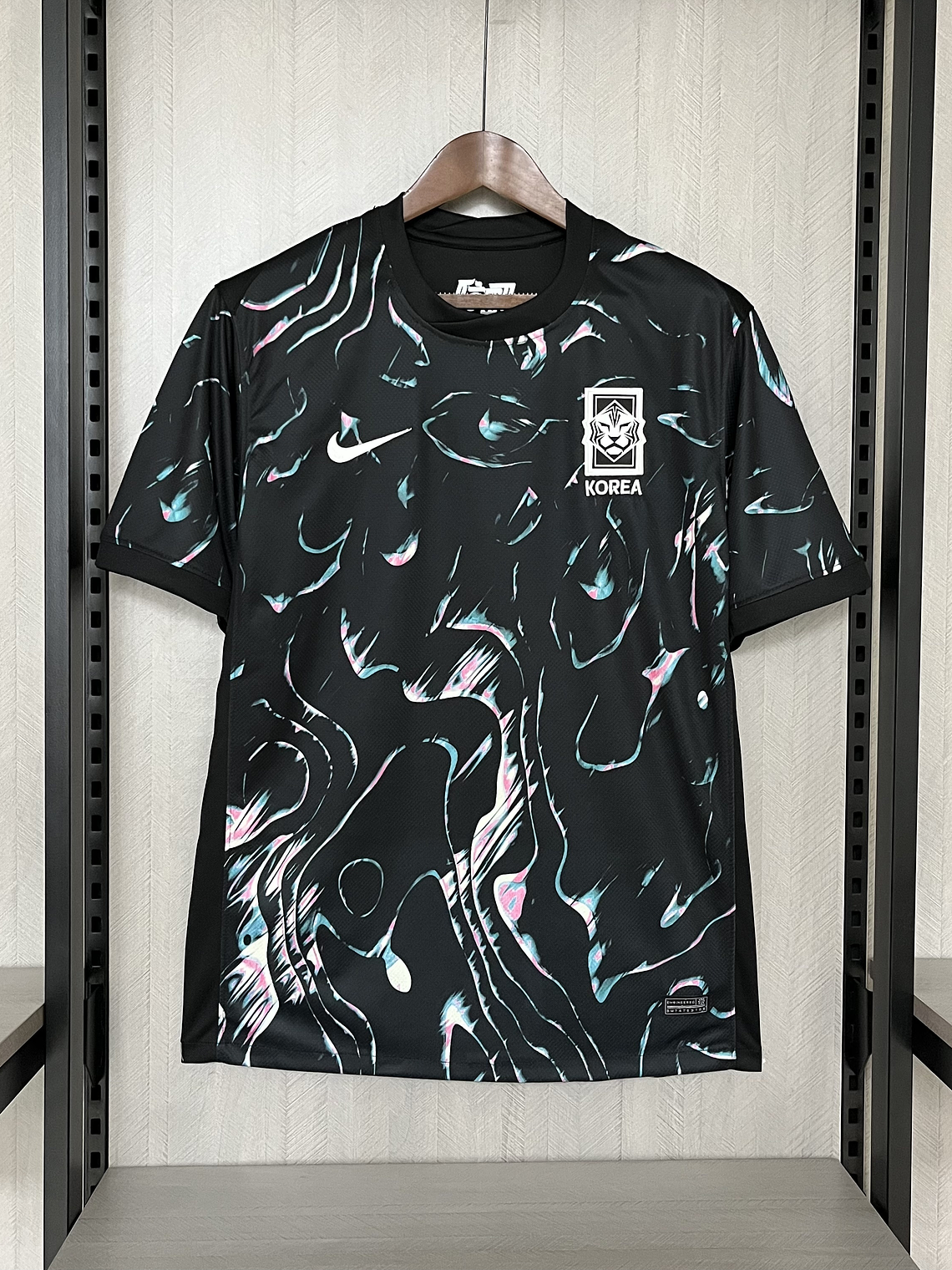 CAMISOLA DA SELEÇÃO DA KOREA 24/25 - PRETA 1