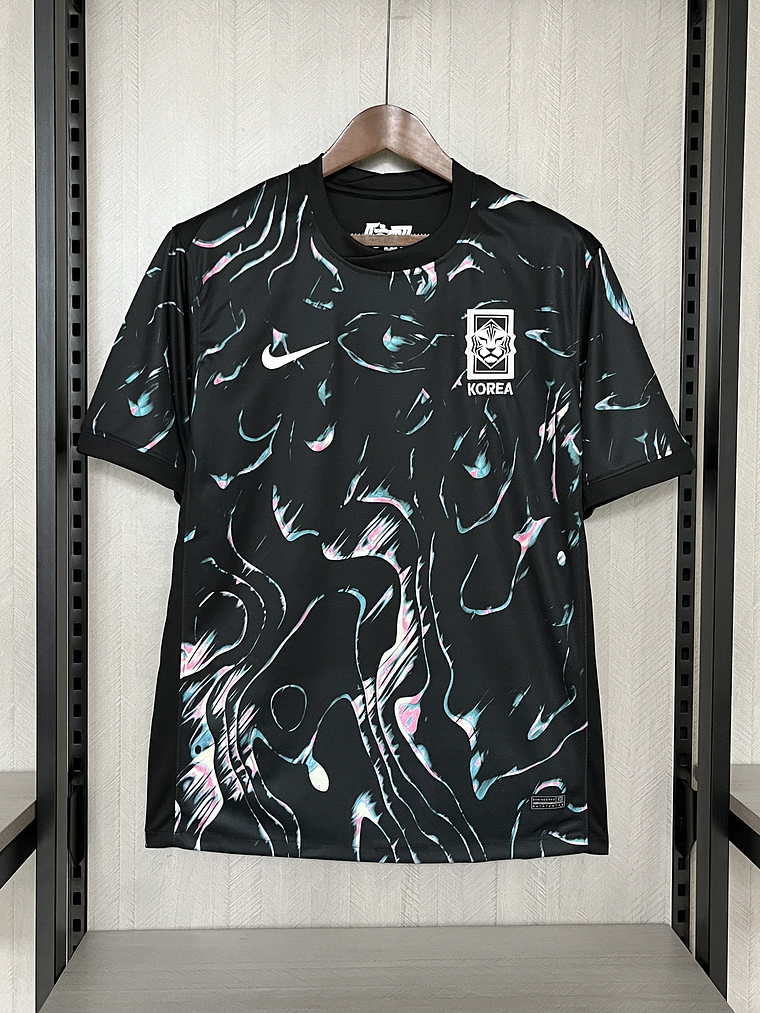 CAMISOLA DA SELEÇÃO DA KOREA 24/25 - PRETA 1