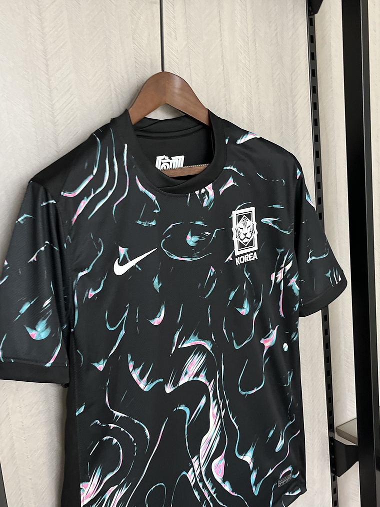 CAMISOLA DA SELEÇÃO DA KOREA 24/25 - PRETA 3