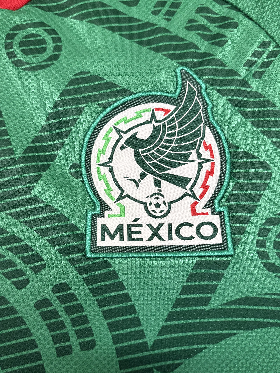 CAMISOLA DA SELEÇÃO DO MEXICO 26/27 VERDE 2